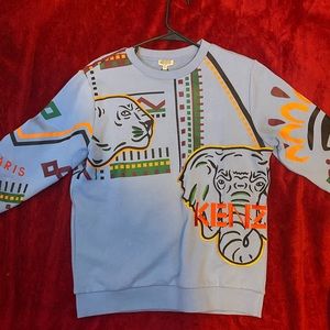 Kenzo Kids Light Blue Sweatshirt